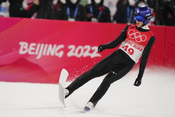 独創的 normal wins Kobayashi Ryoyu hill Olympics at competition スキー